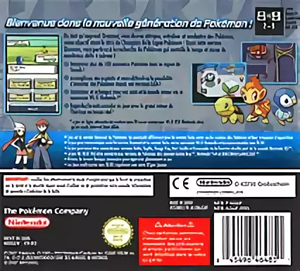 Image n° 2 - boxback : Pokemon Version Diamant (v05)